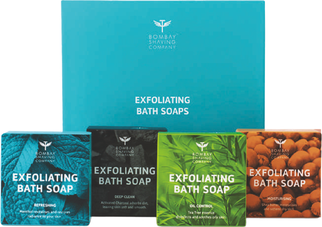 4X1 Exfoliating Bath Soap Pack