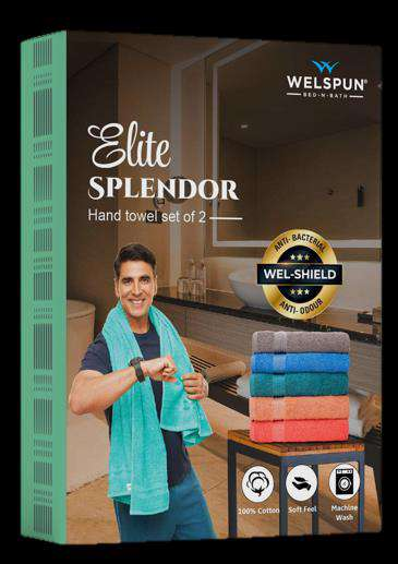 Elite Splendor Set of Two Hand Towels
